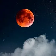 Eclipse lunar parcial el próximo 28 de octubre y se podrá ver desde muchos lugares del mundo incluido Colombia. A qué hora será el fenómeno.