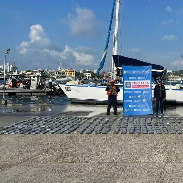 Narcos perdieron más de media tonelada de cocaína en un velero a la deriva en aguas de Cartagena