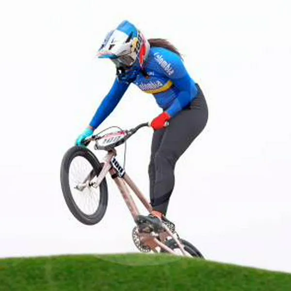 Mariana Pajón buscará hoy la medalla de oro de BMX en los Juegos Panamericanos que se disputan en Chile. Contó que tiene una lesión en el codo.