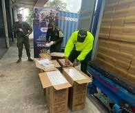 Incautaron más de 450 mil cajetillas de cigarrillos de contrabando en Bolívar