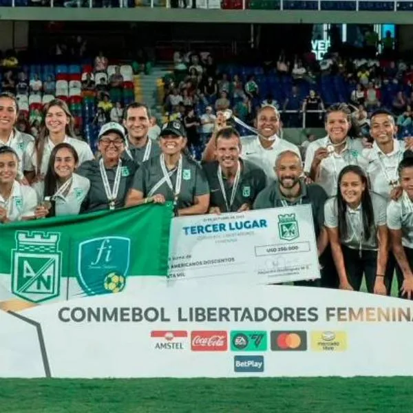 Atlético Nacional Femenino quedó tercero en la Copa Libertadores 2023 que se disputó en Cali. Las verdolagas le ganaron a Internacional 3-2.