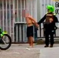 Capturan a hombre  que agredía mascotas y a motociclista.