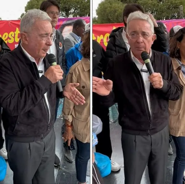 Álvaro Uribe estuvo en Soacha en campaña y habló de falsos positivos