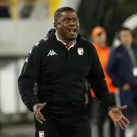 Hubert Bodhert dijo que Santa Fe tiene problemas de fondo y se lavó las manos sobre el presente del equipo en la Liga BetPlay.