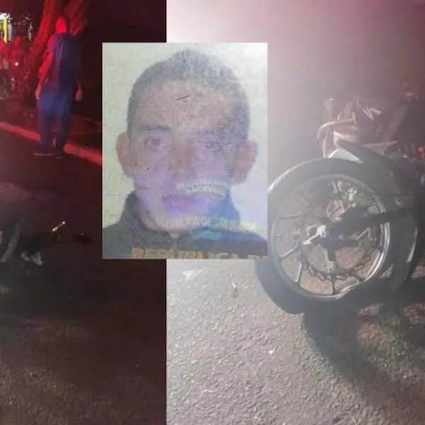 Motociclista en Lérida, Tolima, murió en accidente tras chocar contra árbol