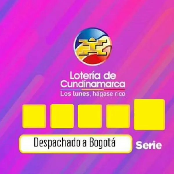 Lotería de Cundinamarca resultado hoy último sorteo 23 de octubre de 2023