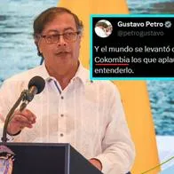 El presidente Gustavo Petro y su nueva metida de pata en X.