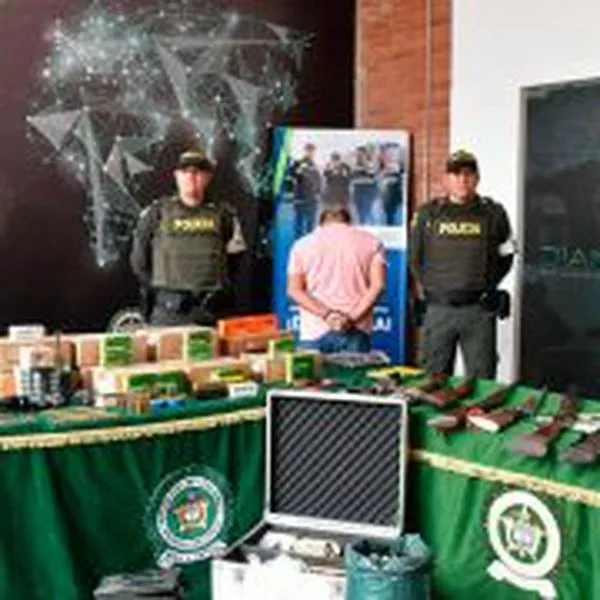 Desmantelan banda que traficaba armas hacia varios departamentos de Colombia.