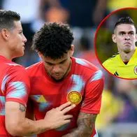 Ventilan cruce entre James Rodríguez y Borré, por culpa de Luis Díaz: 