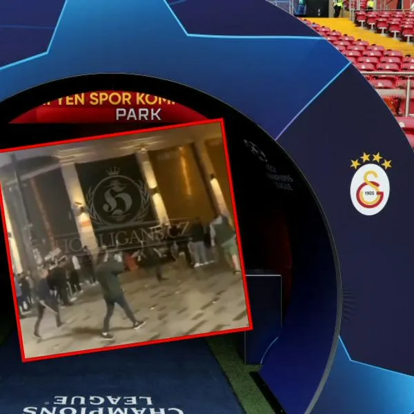 [Video] Galatasaray vs. Bayern Munich, enlodado por batalla campal; hubo cinco heridos