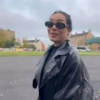 Andrea Valdiri visitó castillo donde grabaron Harry Potter y le falló su 