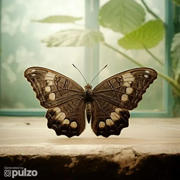 Estos son los significados de encontrar mariposas negras o cafés en la casa.