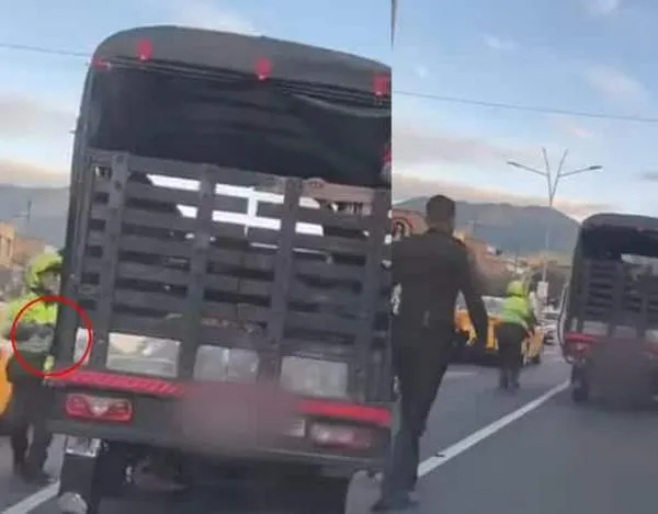 Policía en Pasto intentó detener a un 'piaggio' y casi terminan arrollados, investigan si ocupantes irían armados