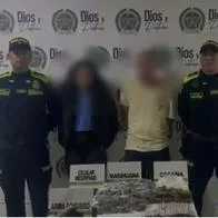 Tras persecución y balacera capturan a pareja de expendedores de drogas en Kennedy.