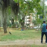 Un hombre falleció en pleno parque San Pío en Bucaramanga, ¿quién era?