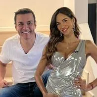 Juan Diego Alvira y Valerie Domínguez, en nota sobre famosos a los que RCN dejó vestidos y alborotados