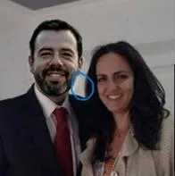 El fotomontaje de María Fernanda Cabal con Carlos Fernando Galán