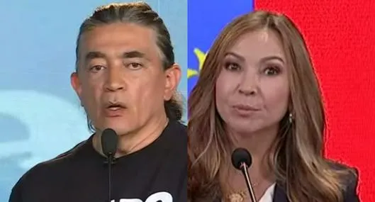 Gustavo Bolívar y Darcy Quinn, en polémica desde el debate de El Tiempo.
