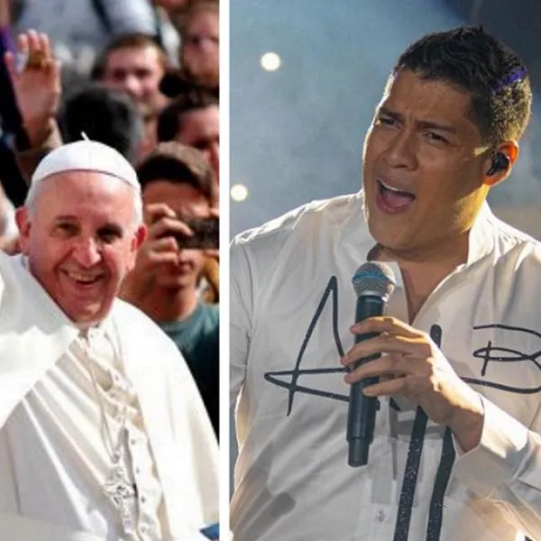 El cantante 'Rafa' Pérez, de música vallenata, sigue mostrando sus vacaciones por Europa y esta vez mostró su visita al papa Francisco.