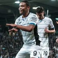 [Video] Luis Muriel acabó la sequía y marcó golazo con Atalanta; con baile se quitó la sal