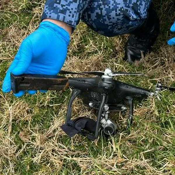 Inpec intercepta un dron en La Picota que buscaba ingresar municiones
