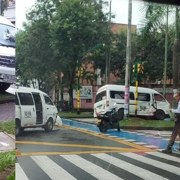 Noticias en Cali hoy, 27 de octubre: Dos buses escolares acaban de chocar en el sur, dejando como saldo a 5 niños heridos.