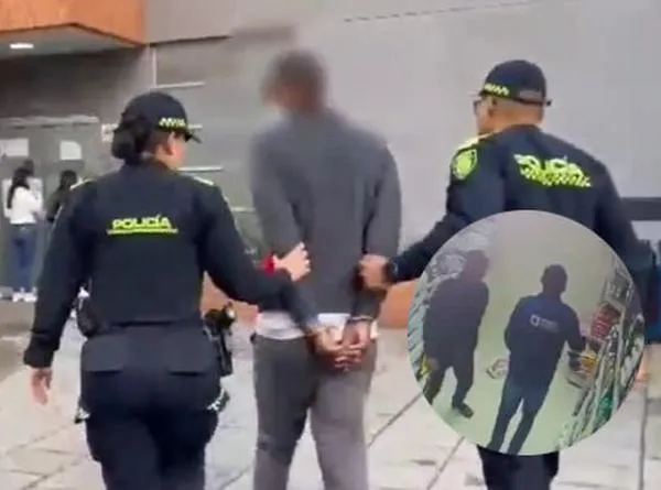 Capturan a hombre que le prendió fuego a un supermercado en Bogotá