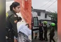 Patrullera que evitó robo de camioneta en Cali contó lo que sucedió