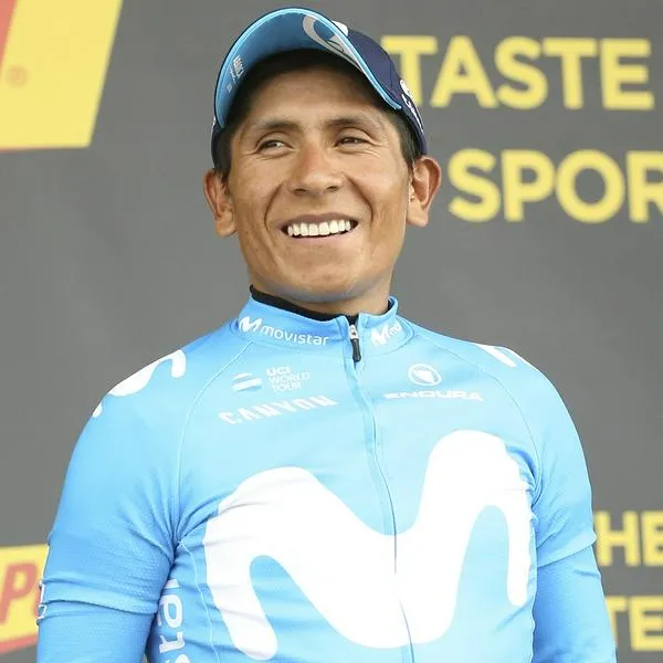 Nairo Quintana, ciclista que ya dijo sus primeras palabras en regreso al Movistar Team.