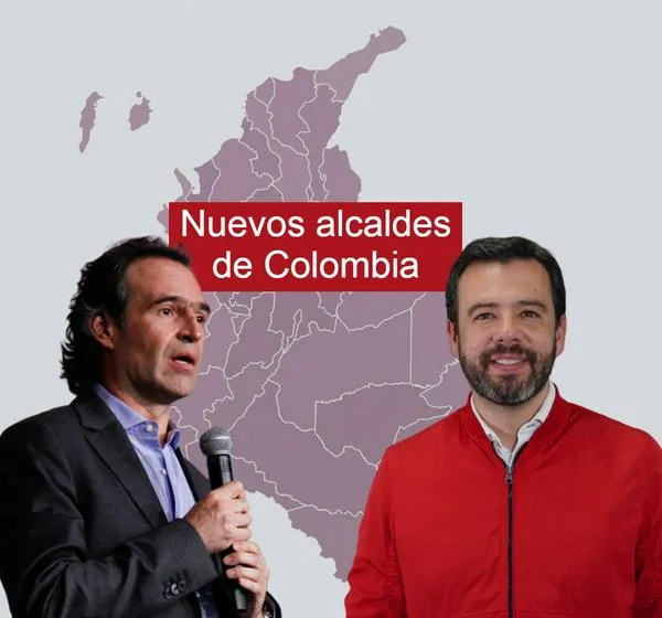 Federico Gutiérrez y Carlos Fernando Galán, en lista de nuevos alcalde de Colombia 2024-2027.