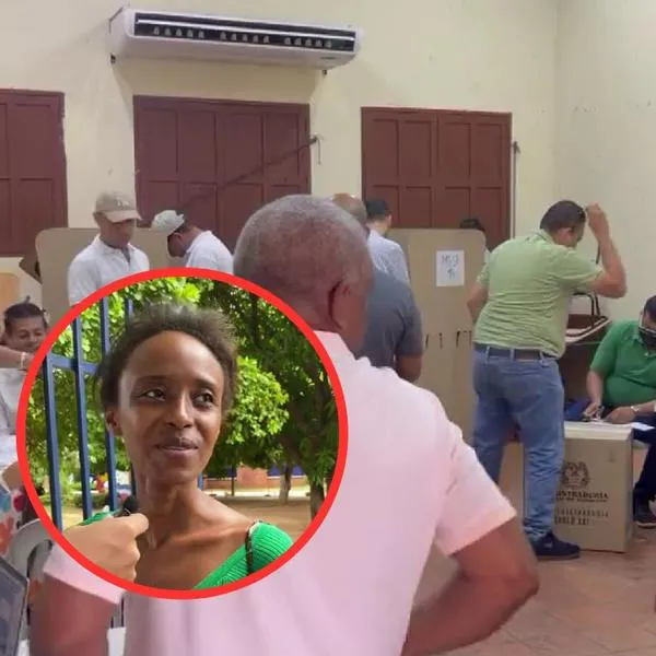 Votante en Valledupar reportó que se le cayó la cédula en la urna