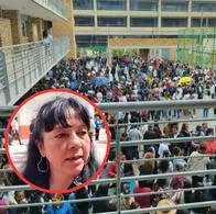 puesto de votación en Chía: denuncias por largas y entrada de grupos de personas