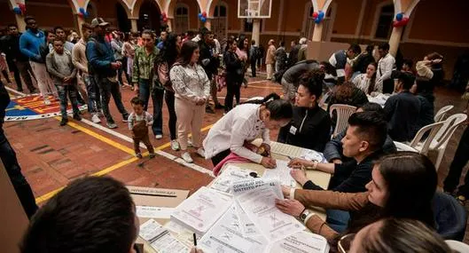 62 % de las mesas de votación en Bogotá y Soacha no contaban con biometría