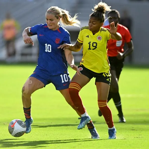 Estados Unidos goleó a Colombia femenina en segundo partido amistoso
