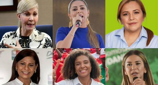Solo seis mujeres serán gobernadoras en Colombia. 