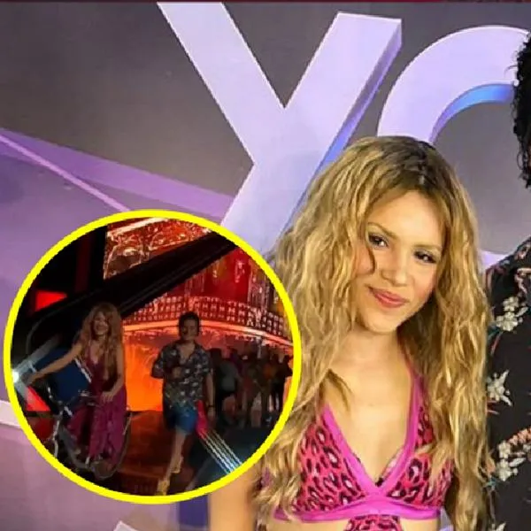Cuando Shakira, de 'Yo me llamo', cantó 'La bicicleta' junto a doble chileno de Carlos Vives.