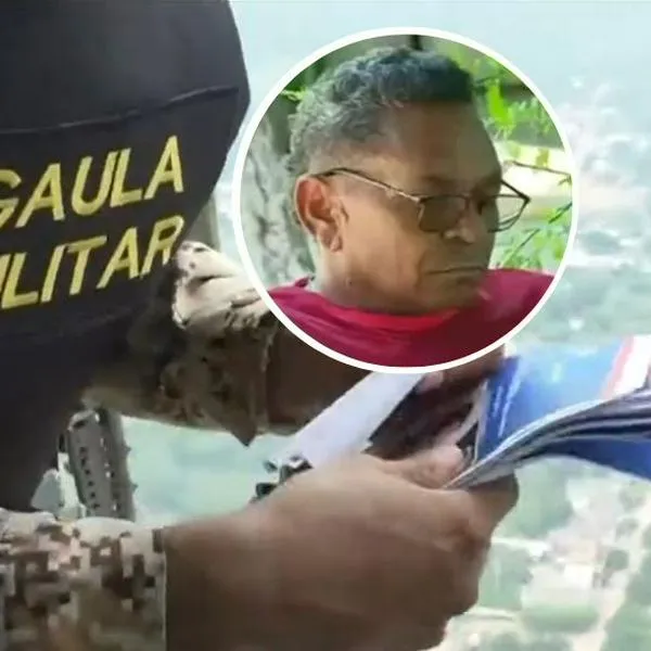 Fotos de búsqueda de Gaula y Luis Manuel Díaz, papá de Luis Díaz: operación contra secuestro usa volantes, perifoneo y perros