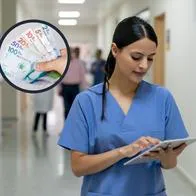 ¿Cuál es el sueldo de una enfermera aproximadamente?