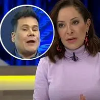 Fotos de Flavia dos Santos y de Ariel Osorio, en nota de que la presentadora explicó final de su programa en RCN y desmintió a 'Lo sé todo'.