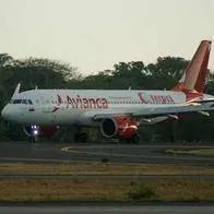 Foto de Avianca, en nota de que la aerolínea arrancó vuelos directos entre Honduras y Colombia a menos de $ 1.000.000
