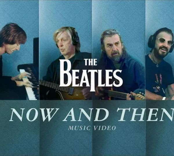 Los Beatles: su novedoso estreno musical 'Now and Then' creado con ayuda de la inteligencia artificial que incluye la voz de John Lennon.