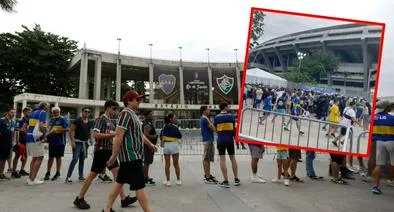 Disturbios en Brasil a pocas horas de final de Libertadores: peleas, niños, policía y más.