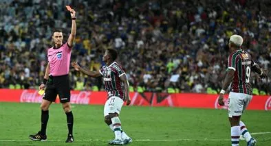 Gol de Kennedy en la final de la Copa Libertadores entre Fluminense y Boca Juniors.