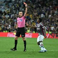 Insólita celebración en la final de Copa Libertadores: gol de Fluminense terminó en roja