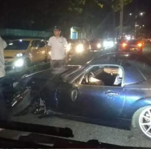 Una persona herida dejó fuerte accidente de tránsito en Ibagué.