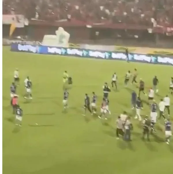 Hinchas del Cúcuta iban a golpear a jugadores de Millonarios luego del final del partido por la Copa Colombia.