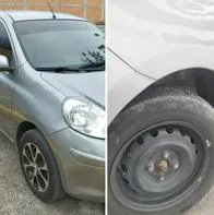 ¡Totalmente desvalijado! Así entregaron un carro que estaba en los patios de Tránsito 