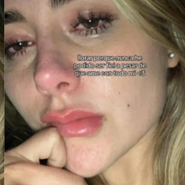 Mujer lloró porque no puede ser fiel y subió video a TikTok con lágrimas
