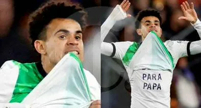 Luis Díaz no será sancionado por la FA por haber mostrado mensaje “Libertad para papá” tras anotar gol en la Liga Premier.