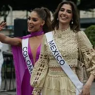Miss Colombia y Miss México, en nota sobre cuánto vale ir a la coronación de Miss Universo
